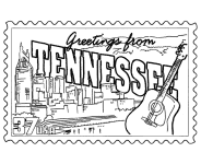 tn coloring pages