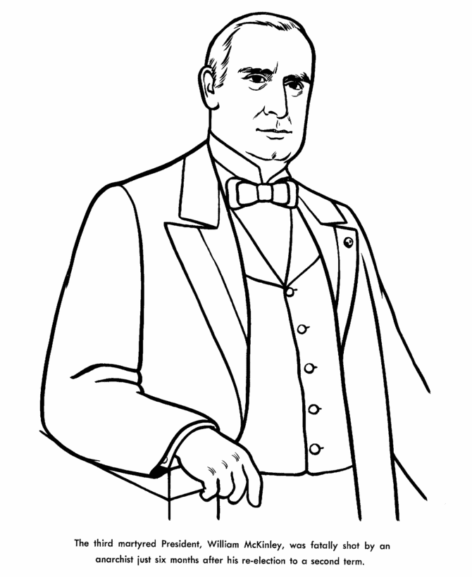 USAPrintables William McKinley President of the United States 4